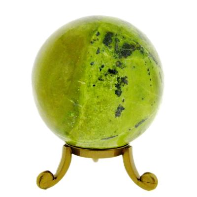 Gemstone Sphere In Serpentine.   SP16636POL