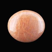 Peach Moonstone Polished Pebble/ Palm Stone.   SP17368POL