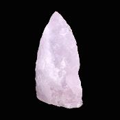 Rose Quartz Raw Crystal Specimen With Flat Cut Base To Stand.   SP17400