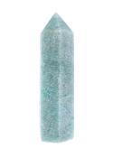 Amazonite Fully Polished And Facetted Tower/ Point Specimen.   SP17536POL