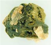 EPIDOTE CRYSTAL SPECIMEN WITH MICA INCLUSION. (BRAZIL). SP2310</span