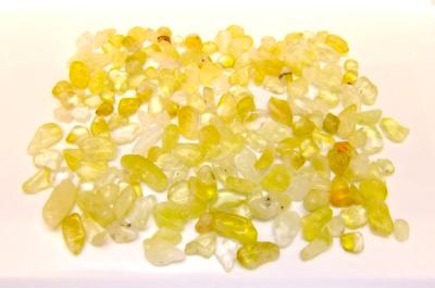 Citrine Polished Mini Tumble Stones, 'A' Grade (250g Bag).   SPR15199WH