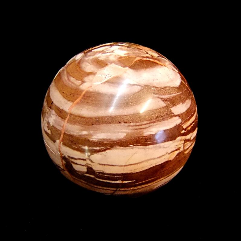 ZEBRA JASPER SPHERE. SP11284POL