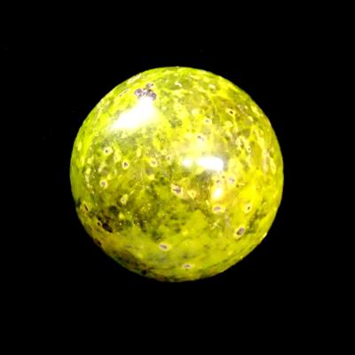 Gemstone Sphere In Atlantasite With Stichtite In Serpentine.   SP13585SLF