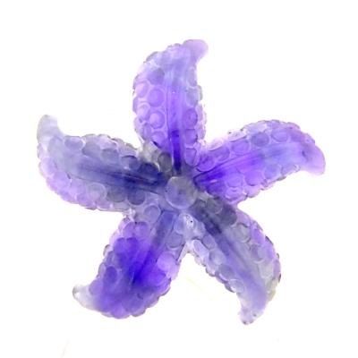 Carving of a Starfish in Fluorite.   SP15102POL