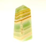 Pistacio Calcite Obelisk.   SP15412POL