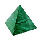 Pyramid In Malachite (Composite/ Hollow).   SP16839POL