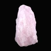 Rose Quartz Raw Crystal Specimen With Flat Cut Base To Stand.   SP17401