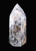 Chalcedony Fully Polished And Facetted Point/ Tower Specimen.   SP17630POL