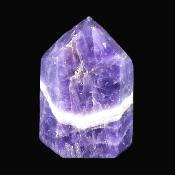 Amethyst Fully Polished And Facetted Point/ Tower Specimen.   SP17631POL