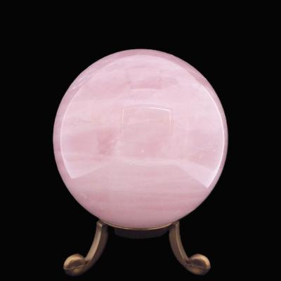 Gemstone Sphere In Rose Quartz.   SP17809POL