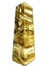 PETRIFIED WOOD OBELISKS