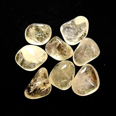 QUARTZ POLISHED TUMBLE STONES 'A GRADE' 6 (250g BAG).   SPR13713WH