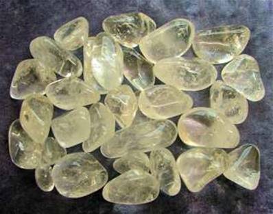 QUARTZ POLISHED TUMBLE STONES 'AA' GRADE (1 Kg BAG).   SPR4257WHA