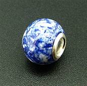 CHARM BEAD WITH STERLING SILVER LINING. 68200021