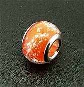 CHARM BEAD WITH SILVER PLATED LINING. 68200131