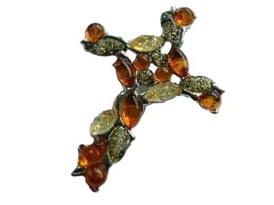 AMBER CROSS PENDANT ref BM2H029002