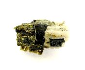 BLACK TOURMALINE WITH MICA, ALBITE & QUARTZ RAW CRYSTAL SPECIMEN.   SP12497