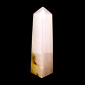 GEMSTONE OBELISK IN MANGANO CALCITE.   SP15019POL