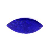 Polished lapis lazuli Catseye shape pocket charm.   SP15421POL