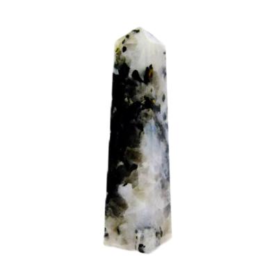 Rainbow Moonstone Obelisk.   SP16466POL