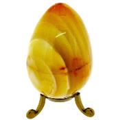 Gemstone Egg In Banded Carnelian.   SP16529POL