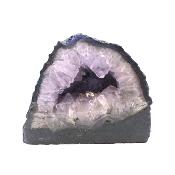 Amethyst Mini Cave Featuring Cut And Polished Front Face.   SP17046CAV