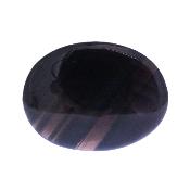 Ice Obsidian Fully Polished Flat Oval Pebble/ Palm Stone.   SP17388POL