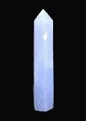 Angelite Fully Polished And Facetted Point/ Tower Specimen.   SP17756POL