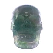 Gemstone Skull Carving In Fluorite.   SP17815POL