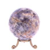 Gemstone Sphere In Lepidolite.   SP17824POL