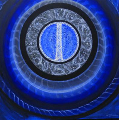 Inner Vision Mandala by Geoffrey Treissman.