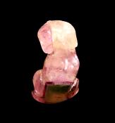 CARVING OF A DOG IN FLUORITE.   SP11268POL