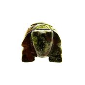 CARVING OF A TORTOISE IN DRAGON'S BLOOD JASPER.   SP14016POL