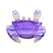 Carving Of A Crab In Purple Fluorite.   SP15973POL  
