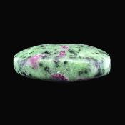 Ruby In Zoisite Fully Polished Pebble/ Palm Stone.   SP17125POL