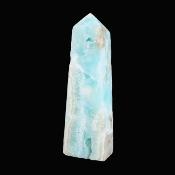 Hemimorphite Partially Polished Point/ Tower Specimen.   SP17137POL