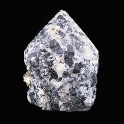 Black Tourmaline In Quartz Raw Top Polished Point Specimen.   SP17498POL