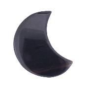 Ice Obsidian Polished Crescent Moon.   SP17914POL