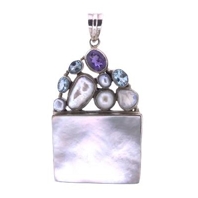 925 Silver one off designer pendant.   SP2351