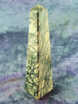 SPIDERS WEB JASPER OBELISK. SP6665POL