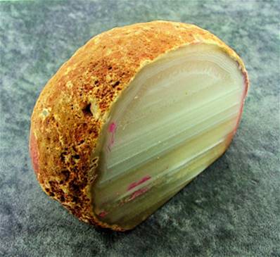 POLISHED FACE AGATE NODULE SPECIMEN. SP7235POL