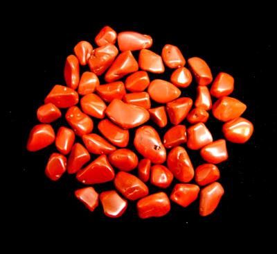 RED JASPER POLISHED TUMBLE STONES (1Kg BAG).   SPR12917WHB