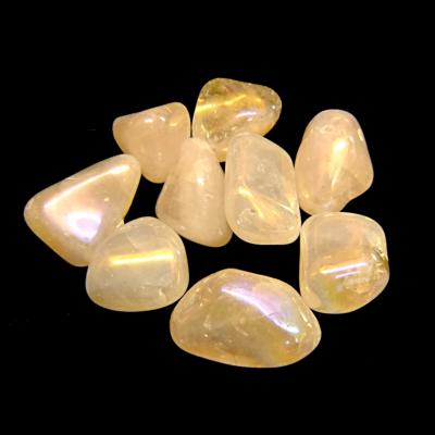 ROSE AURA QUARTZ POLISHED TUMBLE STONES 100g BAG.   SPR14414WH