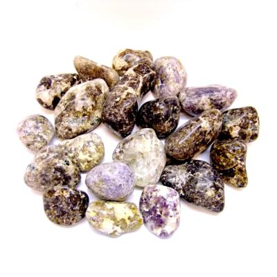 Lepidolite Polished Tumble Stones (1Kg Bag).   SPR15154WH