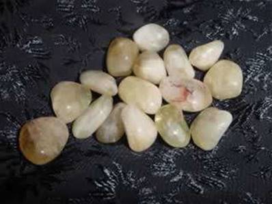 Citrine Polished Tumble Stones (Heat Treated).    POL37
