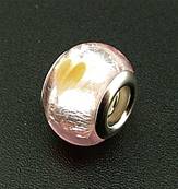 CHARM BEAD WITH SILVER PLATED LINING. 68200161