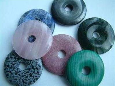 LARGE GEMSTONE DONUTS 10 PACK. 42MM DIA. DO42MIX