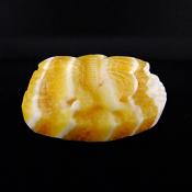 Butterfly Carving In Orange Calcite.   SP15466POL