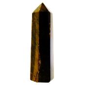 Tiger's Eye Fully Polished Faceted Point/ Tower Specimen.   SP16554POL